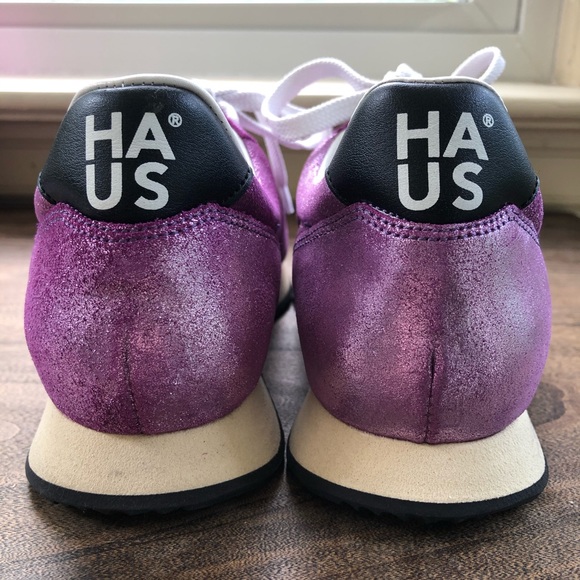 GOLDEN GOOSE • metallic purple sneakers - Picture 7 of 8